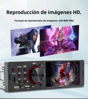 BQCC Radio De Coche 1 DIN 4 Pulgadas Bluetooth MP5 Colorido Con Luz USB TF Reproductor De Música Hands-Free Control Remoto Audio ISO - details 6