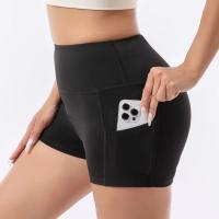 Shorts De Yoga Para Mujer De Cintura Alta Escultora Quick-Dry Transpirable Estilo Deportivo Para Correr Ciclar Yoga Fitness - details 0