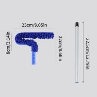 Kit De Limpieza De Hojas De Ventilador De Techo Con Microfibra Cepillo Flexible Para Alta Altura Eliminación De Polvo Y Cobertizos - details 0
