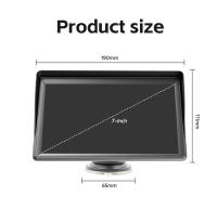 Monitor De Tablero Inalámbrico 7' Con CarPlay Y Android Auto MP5 Multimedia Automotriz WiFi FM Radio Portátil Para Todas Las Marcas De Coches - details 14