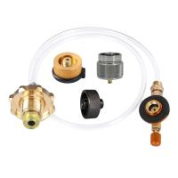 Adaptador De Relleno De Cilindro Para Camping Estufa De Gas Accesorios De Conector De Estufa De Gas Adaptador De Recarga De Tanque De Gas - details 0