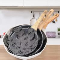 3pcs Almohadillas De Resguardo Térmico No Tejidas Para Cocina Antiadherentes Y Ecológicas Protección Para Ollas Tazas Y Platos - details 1