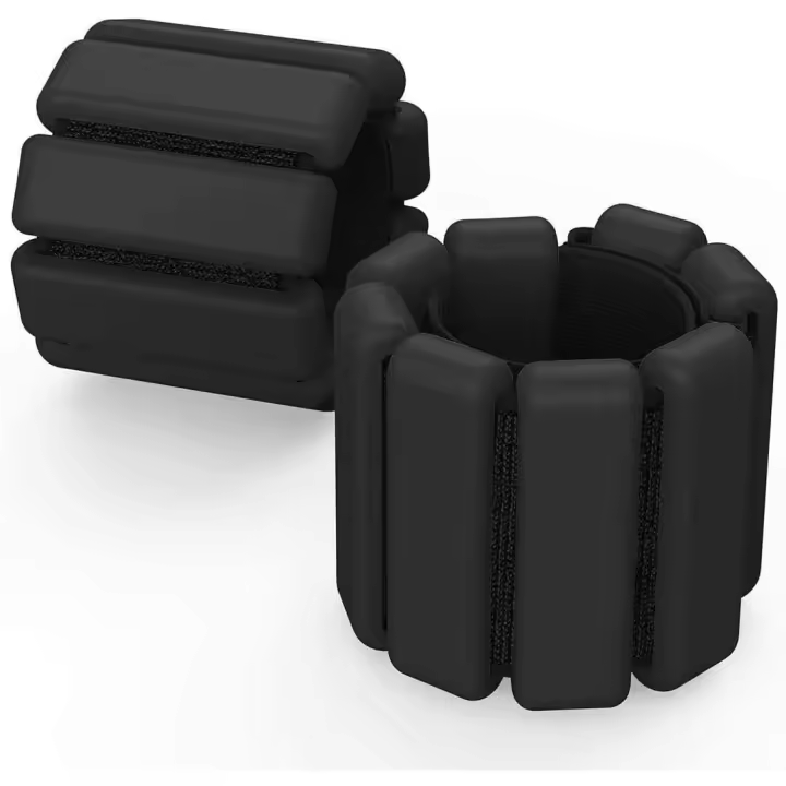 2 piezas de pesas para muñeca, juego de pesas para Tobillo, Puños de pesas para PIE o muñeca en ejercicio, caminar, trotar, yoga, aeróbic, Pilates, PESAs, fitness... - 1