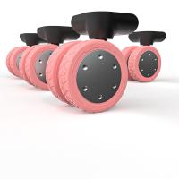 8Pcs Cubiertas Para Ruedas De Equipaje De Silicona Protección Silenciosa Para Rodillos De Maleta Cubierta Para Rodas De Trolley - details 12