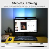 Lámpara De Escritorio LED RGB Ajustable Para Monitor Luz De Pantalla Para PC Hogar Dormitorio Estudio Oficina Con Barra Colgante - details 13