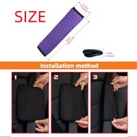 Cubierta De Cinturón De Seguridad Para Coche En Tela Malla 3D Transpirable Funda Para Hombro Y Seguro Accesorios De Coche - details 10