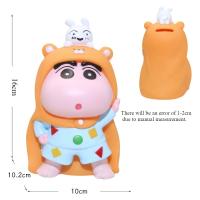 Caja De Ahorro En Forma De Ropa Interior De Crayon Shin-chan Muñeco De Peluche Nohara Shinnosuke Decoración De Escritorio Para Niños - details 7