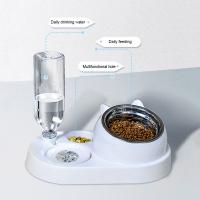 Tazón Para Gatos 2 En 1 Alimentador Automático Con Almacenamiento De Agua Tazón De Alimentos Para Perros Y Gatos Material De Plástico - details 6