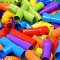 Juguete De Construcción De Tubo De Agua Para Desarrollo Infantil Bloques De Construcción De Tubo De Plástico Para Juegos Educativos - details 6