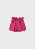 Mayoral Pantalón Corto de Niña Fucsia Goma Ajustable Lazo Decorativo - Cómodo y Moderno Pantalón Corto de Niña en Color Fucsia con Goma Ajustable y Lazada Decorativa - Short niña. - details 2