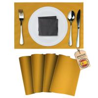 Mondiroso. Pack de 4 Manteles Individuales Mesa Lavables. Salvamanteles Individuales Antideslizantes en Varios Colores. Mantel Individual para Mesa de Comedor y Cocina. - details 2