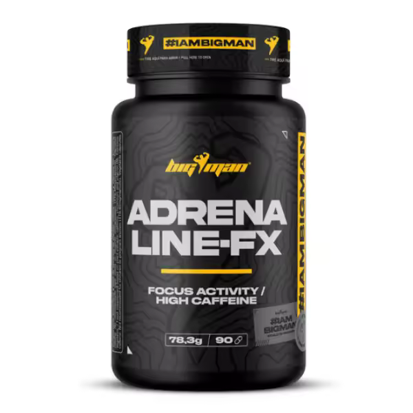 Bigman ADRENALINE FX 90 CAPS Estimulante Cafeína Guaraná - 1
