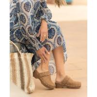 Zuecos de madera mujer KTEY 282 DB-3242CAMEL ZUECO MADERA CAMEL 36130 25V - details 0