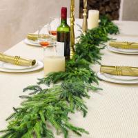 Guirnalda De Navidad Decorativa Para Casa Y Jardín Arbolado Artificial De Plástico Para Exposición Al Aire Libre Y Interior - details 9