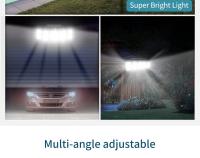 Luz Solar Exterior 300 LED Con Sensor De Movimiento Luz De Jardín Impermeable Ajustable Lámpara De Pared Para Patio - details 16
