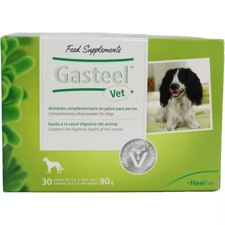Laboratorios Heel GASTEEL Ayuda Digestiva para Perros en Polvo 30 Sobres - 1