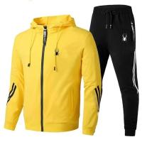 Conjunto De Deporte Para Hombre Primavera Otoño Con Sudadera De Manga Larga Y Pantalones De Correr 2 Piezas Ropa Deportiva Casual Estilo Formal - details 6