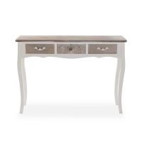 VERSA -  Mesa de entrada tropical , en madera con 3 cajones y unas medidas de 109x30x79 cm - details 5