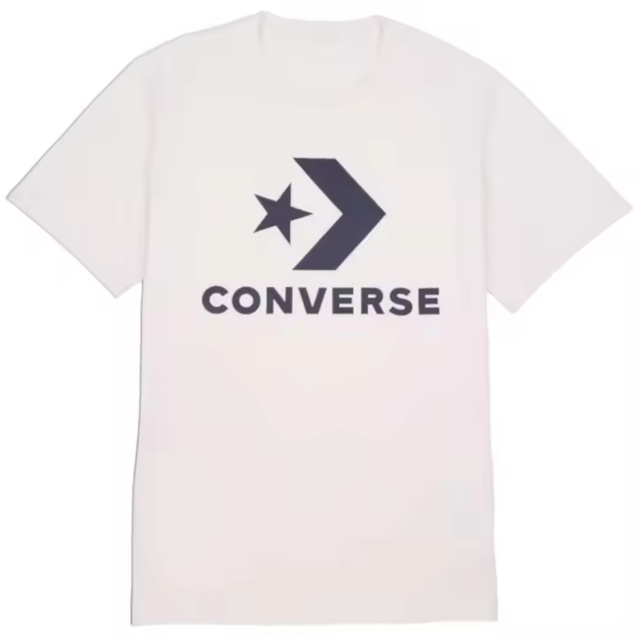 Camiseta de Manga Corta Converse  para unisex en color blanco - 1
