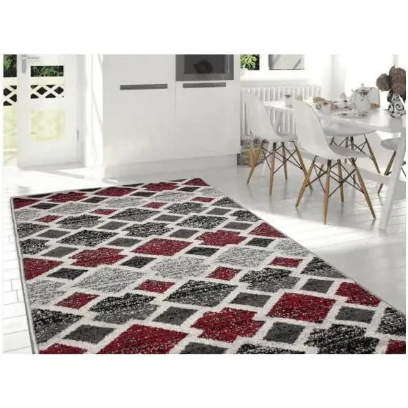 Alfombra Toscana Moderna para Salón | 100% Lavable, Fabricada en España | Diseño Elegante en Polipropileno | Varios Tamaños ALFOMBRAS IBERIA - 1