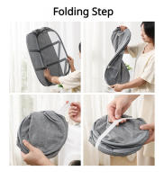 Cesta De Ropa Plegable Grande Para Almacenamiento De Ropa Sucia Con Manijas Portátiles Organizador De Ropa Para Baño - details 15