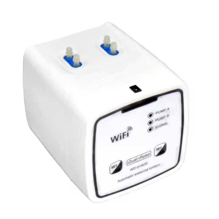 Dispositivo De Riego Inteligente WIFI Con Doble Bomba Sistema De Riego Por Drip Automático Timetrigger Control Remoto APP eWeLink Para Jardín Plantas Flores - 1