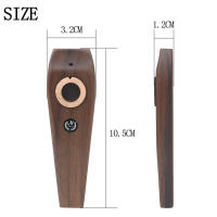 Kazoo De M MBAT De Madera Rosewood Portátil Y Ligero Para Principiantes Instrumento De Flute De Diseño Simple Para Amantes De La Música - details 0
