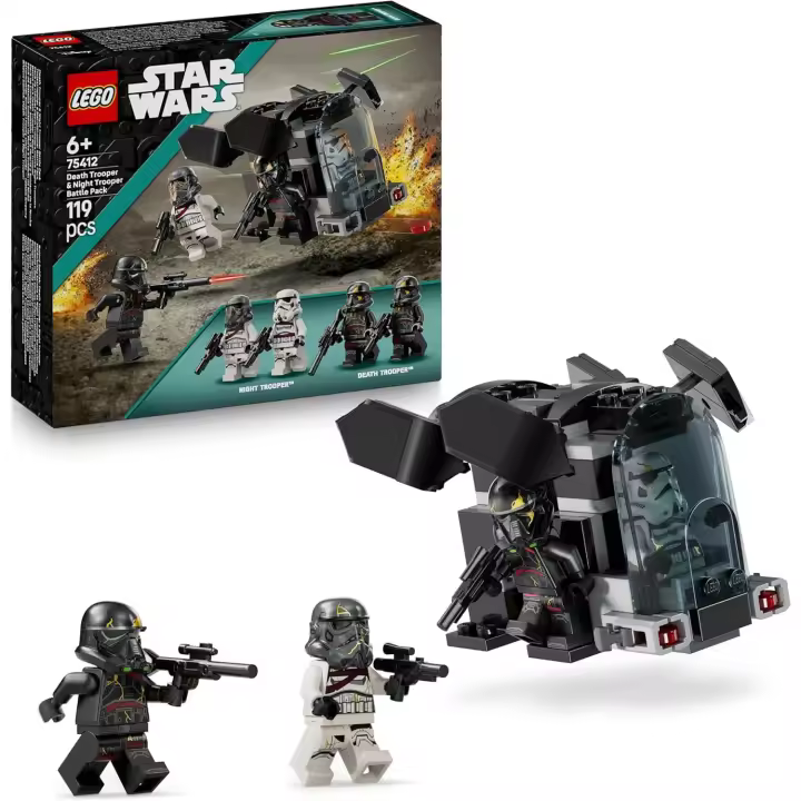 Lego Star Wars 75412 Pack de Combate Soldado de la Muerte y Soldado de la Noche Lego - 1