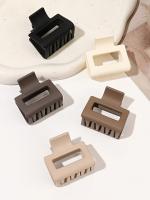 5 PCs Clip De Pelo Pequeño Para Mujeres Y Niñas Clavos Rectangulares Mate Antideslizantes Para Cabello Fino Y Grueso Accesorio De Moda Para El Día a Día - details 3