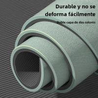 Esterilla de ejercicio de Fitness with Correas para los Helbros, Esterilla de Yoga Profesional, Esterilla de Yoga antideslizante y repetuosa with El Medio Ambiente, - details 0