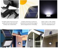Luces Solares al Aire Libre, Luz solar al Aire Libre con sensor de movimiento PIR 56 LED, Luz de pared solar para waterproof para with Cable de 5m para Jardín, Escaleras, exterior, patio - details 2