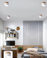 Spotlight LED De Techo Plano Iluminación Moderna Nórdica Madera Dimmer 5W 7W 9W 12W 15W Luz Interior Para Decoración De Interiores - details 10