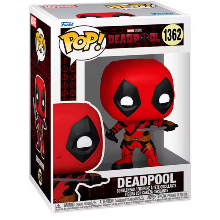 Figura Funko POP Marvel Studios Deadpool - Deadpool - 1