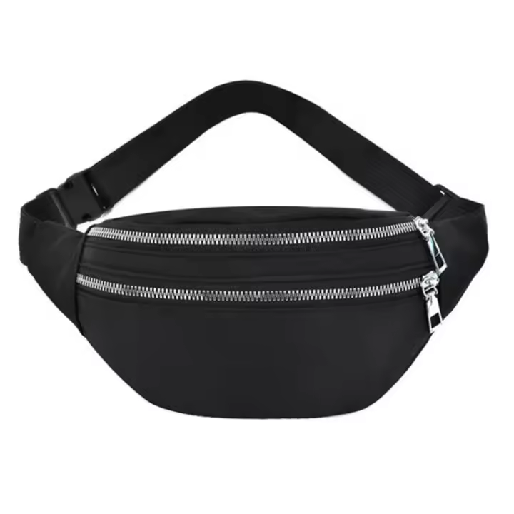 Bolsa De Cintura Para Mujer Impermeable De Gran Capacidad Para Deporte Al Aire Libre Correr En El Gimnasio Bolso Transversal Práctico - 1
