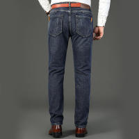 Wthinlee Jeans Para Hombre Negocios Casual Stretch Denim Azul Y Negro Trasero Recto Moda Primavera Verano Ropa De Marca - details 14