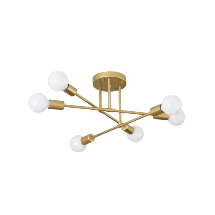 Lámpara Colgante LED Moderna Para Decoración De Hogar Iluminación Para Dormitorio Comedor Sala De Estar Lámpara De Techo Simple - 1