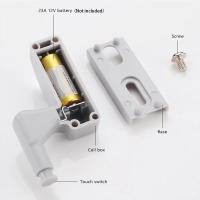 10Pcs Luz Inteligente De Inducción Táctil LED Para Armario Sensor De Luz Nocturna Para Armario De Dormitorio Y Gabinete Incluye Baterías AA (no Incluidas) - details 12