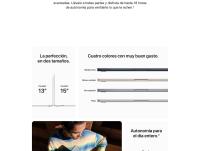 Apple 2024 MacBook Air de 13 Pulgadas con Chip M3 de Apple: Pantalla Liquid Retina de 13,6 Pulgadas, 8 GB de Memoria unificada, SSD de 256 GB, cámara FaceTime HD a 1080p, Touch ID, Color Gris Espacial y Plata. - details 1