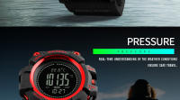 Reloj Deportivo Para Hombre Skmei 1358 Con Altimetro Y Compasso Resistente Al Agua Pantalla Digital Medidor De Presión Y Temperatura Reloj De Pulsera Adecuado Para Actividades Al Aire Libre - details 7
