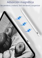 Stylus Universal Para Tableta Y Teléfono Móvil Compatible Con iPad Apple Pencil 2 1 Huawei Lenovo Samsung Xiaomi Pluma Táctil Metálica Recargable Rápida Magnética - details 4
