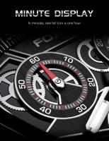 Reloj De Pulsera Deportivo Para Hombre 2024 Marca Top Lujo Grande Cronógrafo Cuarzo Resistantes Al Agua Y Al Choque Manos Luminosas Correa De Cuero Relogio Masculino - details 11