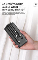 Power Bank 10000mAh Cargador portátil de Alta velocidad con 4 cables USB - details 6