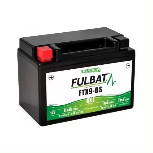 Bateria Fulbat gel FTX9-BS / YTX9-BS - 1