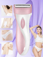 Epilador Eléctrico Para Mujer Recargable Afeitadora Y Trimmer Para Piernas Axilas Y Zona Intima Cuidado Personal Y Belleza - details 1