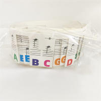 Etiquetas De Teclas Para Piano Electrónico De 88 Teclas Colores Variados Estilo Musical Etiquetas De Notas Para Aprendizaje - details 3