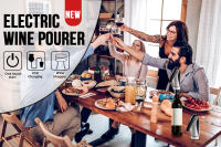 Apretador De Botellas Eléctrico Automático MYVIT Cortador De Sellado De Botellas Para Vino Y Cerveza Con Cargador De Batería Estilo De Cocina Y Barra - details 1