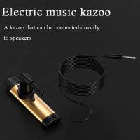 Kazoo Profesional De Aleación De Aluminio Instrumento De Viento De Madera Flauta De Metal Kazu Piccolo Regalos Musicales - details 3