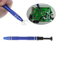 Aguja De Pinza Metálica Para Coger Componentes Pequeños Y IC Chips Herramienta De Mano Duradera Antiestática Resistente Al Calor Y Magnética - details 1