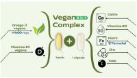 FULLGAS - Vegan Complex (Complemento 2 en 1 para Veganos) - 30 cáps+30 perlas - Fórmula completa y práctica para dietas veganas y vegetarianas. Con omega-3, hierro, zinc, yodo, calcio y vitaminas B12 y D3 - details 2