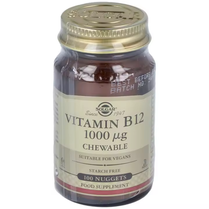 Vitamina B12 Cianocobalamina 1000Mcg. 100Comp.Mast - 1